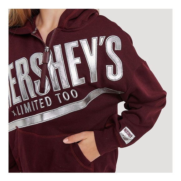 Kohl's Burgundy Hershey's Kids Hoodie - Picture 3 of 3